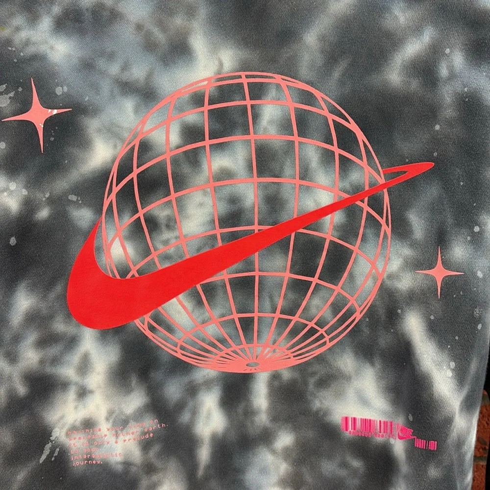 Nike Hoodie Womens Small Galaxy‎ Pattern